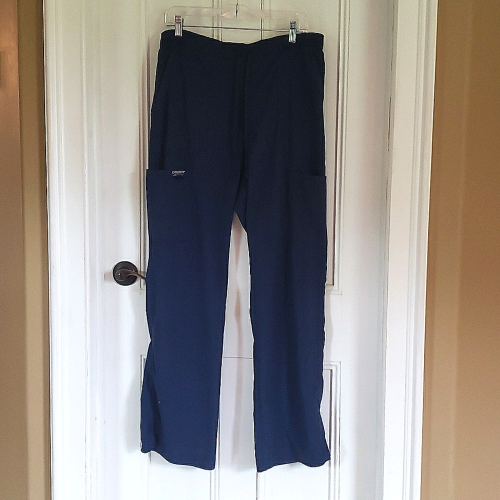 Cherokee 5 pocket scrub pants Navy size Medium Tall